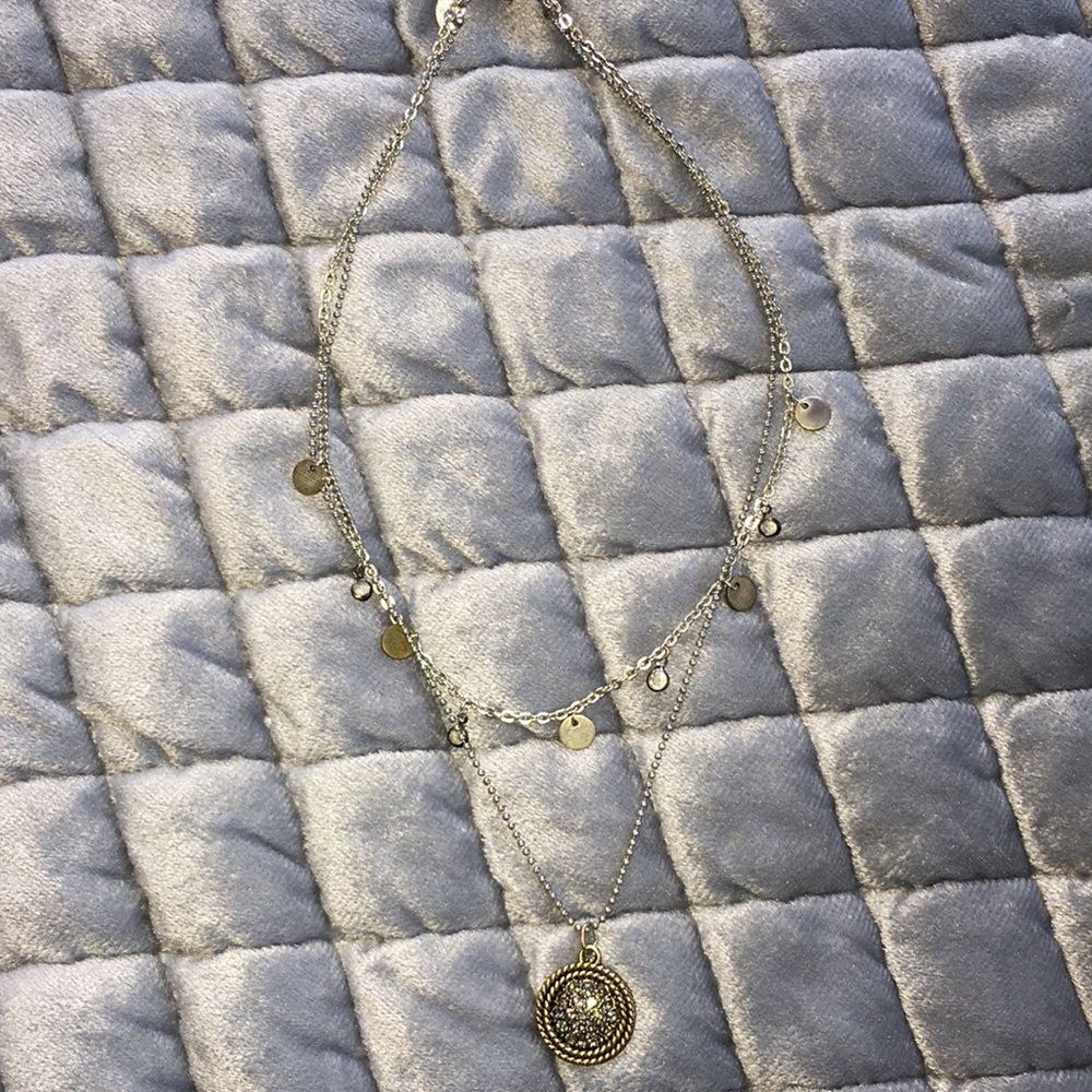 Double strand necklace